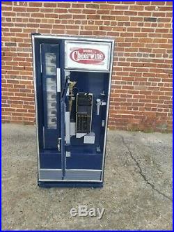 Vintage Cheerwine Coca Cola Coke Drink Bottle Soda Machine Cooler Lighted Sign