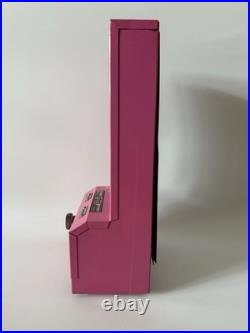 Vintage Chewing Gum Jolly Good Industries Pink Metal Gum Vending Machine Vintage Chewing Gum Jolly Good Industries Pink Metal Gum Vending Machine