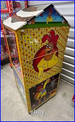 Vintage Chicken Egg Vending Machine Includes Eggs All American Chicken