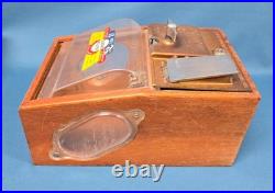 Vintage Chicle Treets Gum Machine 2 for 1 Cent Victor Vending Chicago No Key