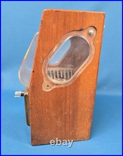 Vintage Chicle Treets Gum Machine 2 for 1 Cent Victor Vending Chicago No Key