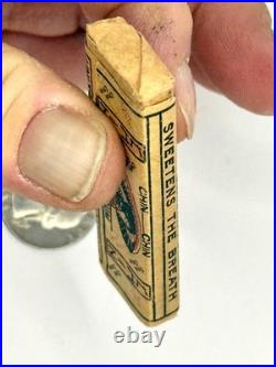 Vintage Chin Chin Chewing Gum Full Pack Newark Nj Nos United Pepsin Geisha Girl