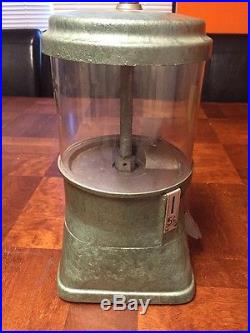 Vintage Chlorophyll Gumball Machine 5 Cent Abbey Mfg Company