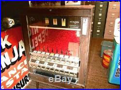 Vintage Cigarette Machine NATIONAL VENDORS Crown Line 800