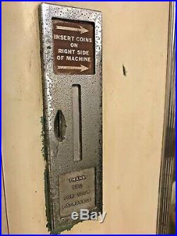 Vintage Cigarette Vending Machine National brand lights up! New electrical