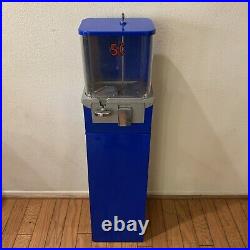 Vintage Coast Vending Machine 1950s Nuts Gumball On Original Stand