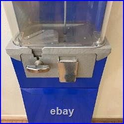 Vintage Coast Vending Machine 1950s Nuts Gumball On Original Stand