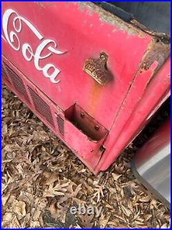 Vintage Coca-Cola 1930's Cooler Vending Machine (WORKS)