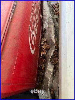 Vintage Coca Cola 1930's Cooler Vending Machine (WORKS)