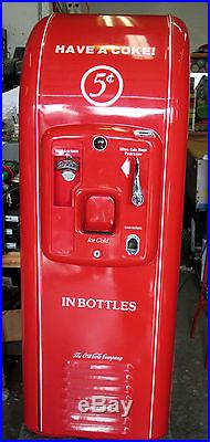 Vintage Coca Cola COKE JACOBS Vending MACHINE Original Works perfectly