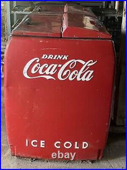 Vintage Coca-Cola Coke Cooler Westinghouse WD22