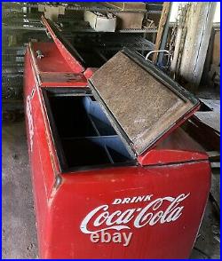 Vintage Coca-Cola Coke Cooler Westinghouse WD22