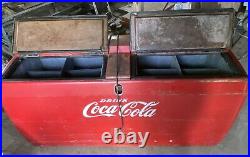 Vintage Coca-Cola Coke Cooler Westinghouse WD22