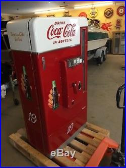 Vintage Coca Cola Coke Vending Machine Antique
