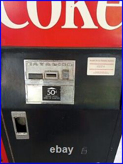 Vintage Coca Cola Coke Vending Machine Cavalier Model 1USS-64101 WORKS GREAT