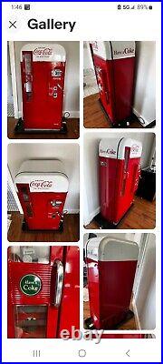 Vintage Coca Cola Coke Vending Machine Professional Restoration Vendo 81 A FAKE