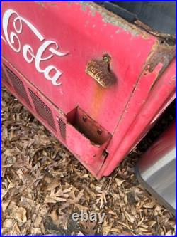 Vintage Coca-Cola Machine 1930's Cooler Vending Machine (WORKS)
