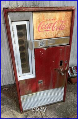 Vintage Coca Cola Machine Cooler (NOT WORKING) SEE VIDEO SALE