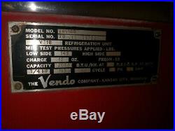 Vintage Coca-Cola Machine Vendo 110D Good Shape, Working