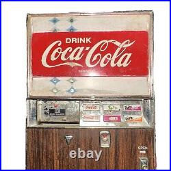 Vintage Coca-Cola Mini Vending Machine Toy