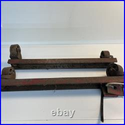 Vintage Coca Cola Vending Machine Castor Wheel Base Set Original Vintage Coca Cola Vending Machine Castor Wheel Base Set Original