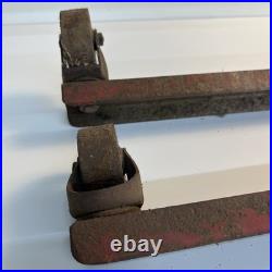 Vintage Coca Cola Vending Machine Castor Wheel Base Set Original