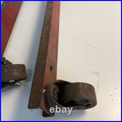 Vintage Coca Cola Vending Machine Castor Wheel Base Set Original