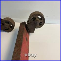 Vintage Coca Cola Vending Machine Castor Wheel Base Set Original Vintage Coca Cola Vending Machine Castor Wheel Base Set Original