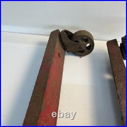 Vintage Coca Cola Vending Machine Castor Wheel Base Set Original Vintage Coca Cola Vending Machine Castor Wheel Base Set Original