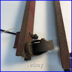 Vintage Coca Cola Vending Machine Castor Wheel Base Set Original