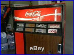 Vintage Coca-Cola Vending Machine Model V125 from the 1970's