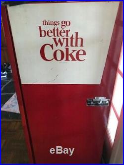 Vintage Coca-Cola Vending Machine from 60s by Vendo