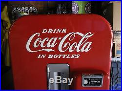 Vintage Coca Cola Vendo 39 Coke Machine Great Original Condition 1950's