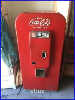 Vintage Coca Cola Vendo 80 V-80 Soda Vending Machine Survivor Patina Rare