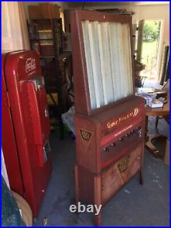 Vintage Coca Cola Vendo 80 V-80 Soda Vending Machine Survivor Patina Rare