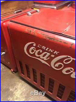 Vintage Coca Cola Westinghouse Master Electric Ice Chest Cooler Machine 7up Coke