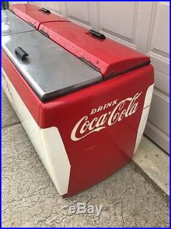 Vintage Coca Cola Westinghouse Wh22t Ice Chest Cooler! Indiana 7up Pepsi