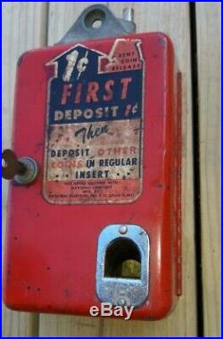 Vintage Coca Cola penny box for coke vending machine
