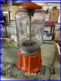 Vintage Coin Op Northwestern One Cent 1 Penny Merchandiser Gumball Machine