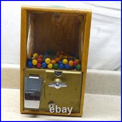 Vintage Coin Op Vending Gumball Machine, Victor Vending Corp. Baby Grand