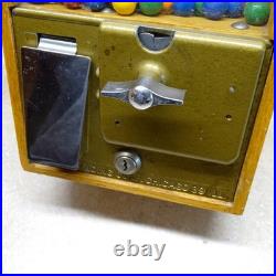 Vintage Coin Op Vending Gumball Machine, Victor Vending Corp. Baby Grand