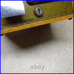 Vintage Coin Op Vending Gumball Machine, Victor Vending Corp. Baby Grand