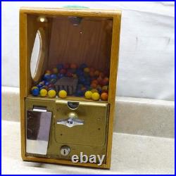 Vintage Coin Op Vending Gumball Machine, Victor Vending Corp. Baby Grand