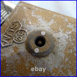 Vintage Coin Op Vending Snacks 5 Cent Machine, Sun, Cast-Glass 14