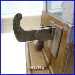 Vintage Coin Op Vending Snacks 5 Cent Machine, Sun, Cast-Glass 14