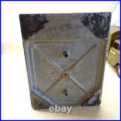 Vintage Coin Op Vending Snacks 5 Cent Machine, Sun, Cast-Glass 14