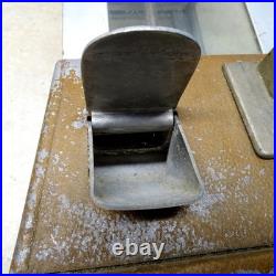 Vintage Coin Op Vending Snacks 5 Cent Machine, Sun, Cast-Glass 14