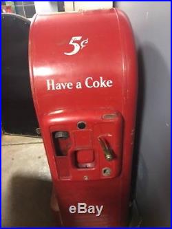 Vintage Coin Operated Coca Cola Jacobs 26 Vending Machine Pepsi 7up Coke Rare
