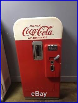 Vintage Coin Operated Coca Cola Vendo 39 Vending Machine Pepsi 7up Coke Rare