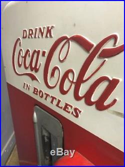 Vintage Coin Operated Coca Cola Vendo 39 Vending Machine Pepsi 7up Coke Rare